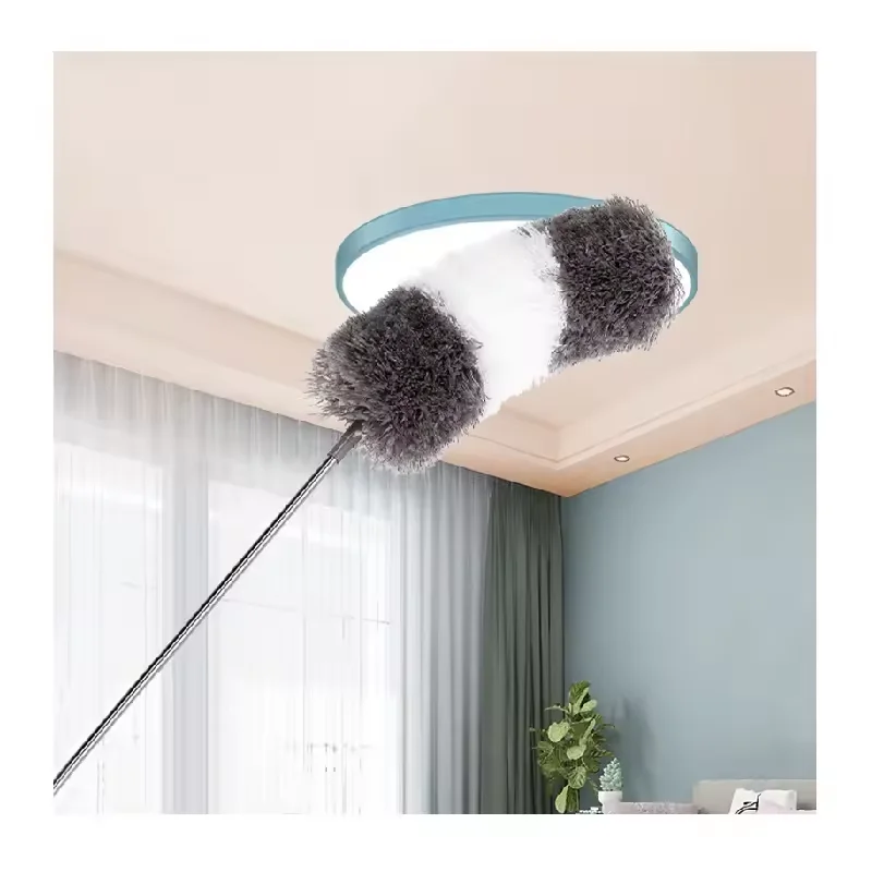 Multifunctional duster, detachable, washable, easy to clean, housekeeping, retractable duster, multi-purpose duster