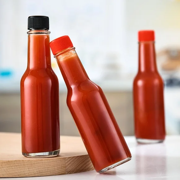 Spot annual new hot 90ml150ml250ml sushi sauce, ketchup, soy sauce vinegar, salad kitchen storage glass bottles