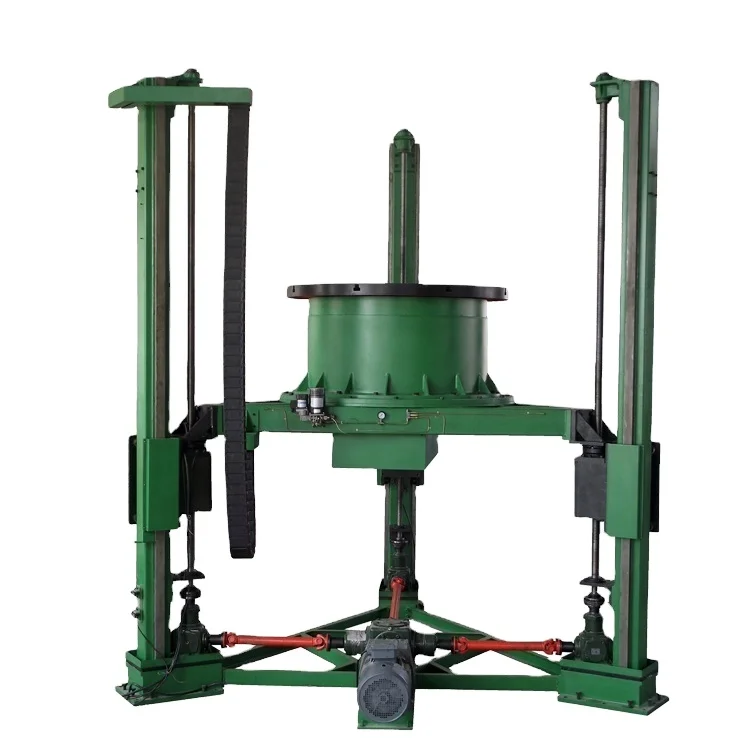 Automatic flat copper strip vertical winding machine for welding transformer coils and reactor coils