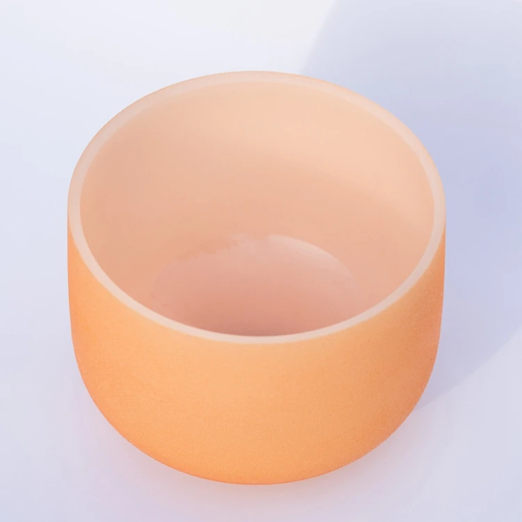 HZ 100% Best quality crystal singing bowl set quartz luxury wine glass colored bowls Competitive Price crystal bowl