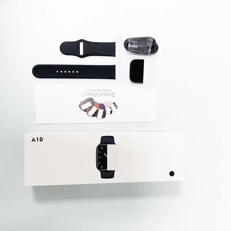 China Amazon Best Seller A10  Touch Smartwatch  Watch Bracelet Reloj Android  Band W26 Hw22 Pro  Plus Max Smart W