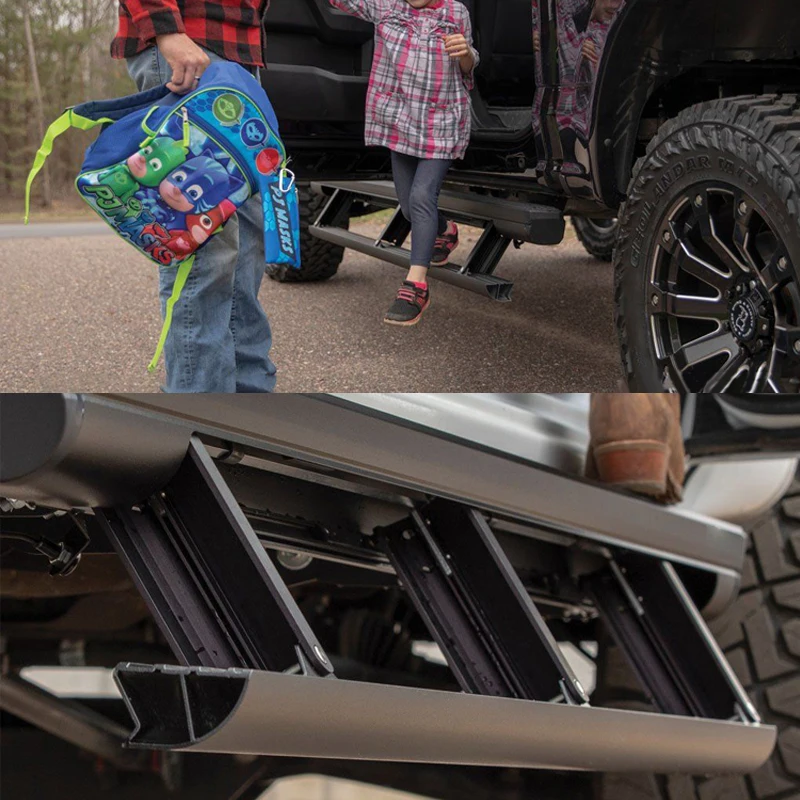 Car Accessories Body Kit Side Foot Step Pedal Power Side Step Running Board For Ford Bronco 2021 2022 2023