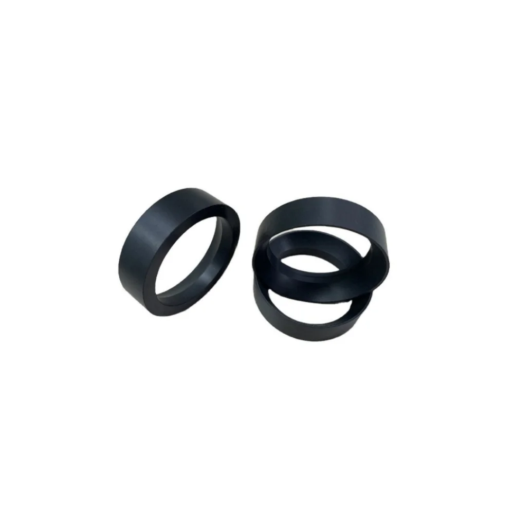 Good Quality Durable Customized Size Custom PTFE Parts Carbon Filled PTFE Piston Ring