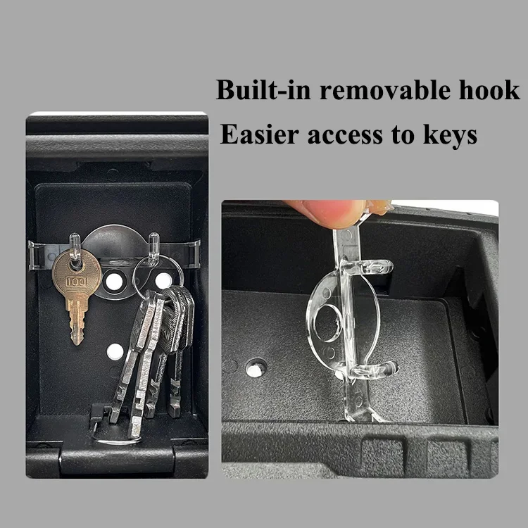 wall mounted key box 4 combination lock key holder box master lock key safe padlock