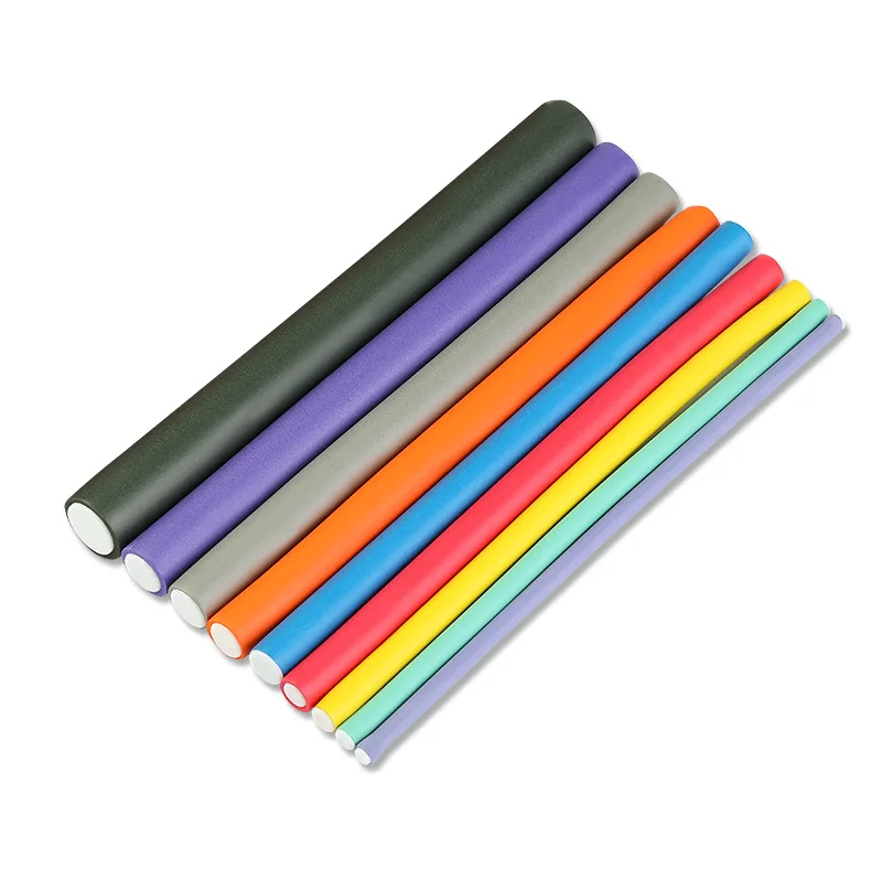 Hot Selling Sponge Hair Curler Magic Air Hair Roller Soft Foam Bendy Twist Rods Styling Stick Tool Hair Roller