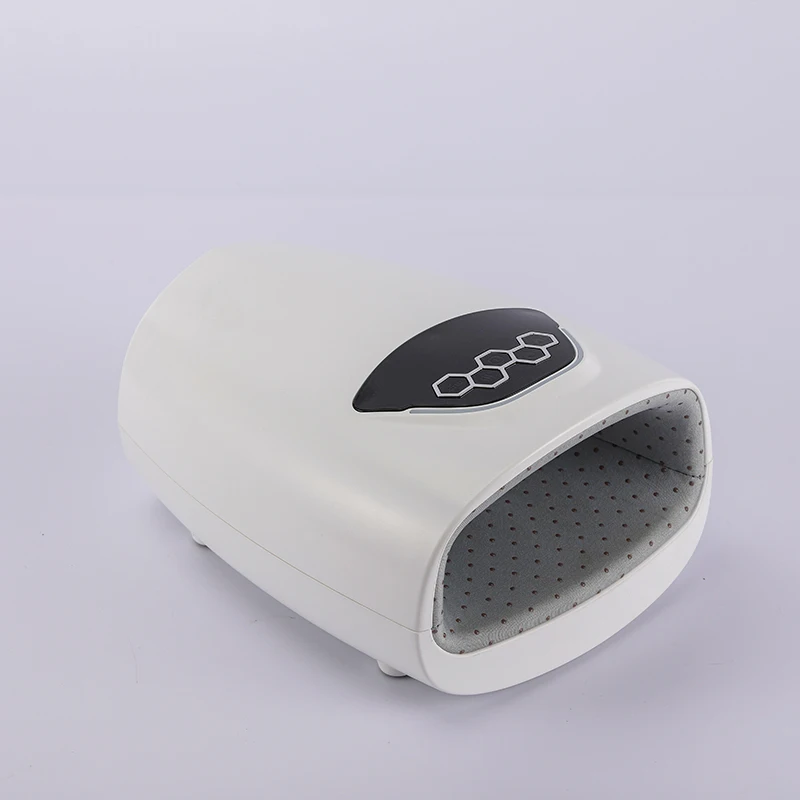 Mini Air Compression Smart Automatic Hand Massage Therapy Instrument Electric Cordless Palm Hand Massage Machine With Heat