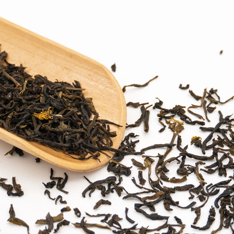 The factory sells fine and mellow Chinese tea Jasmine green tea with high quality raw materials