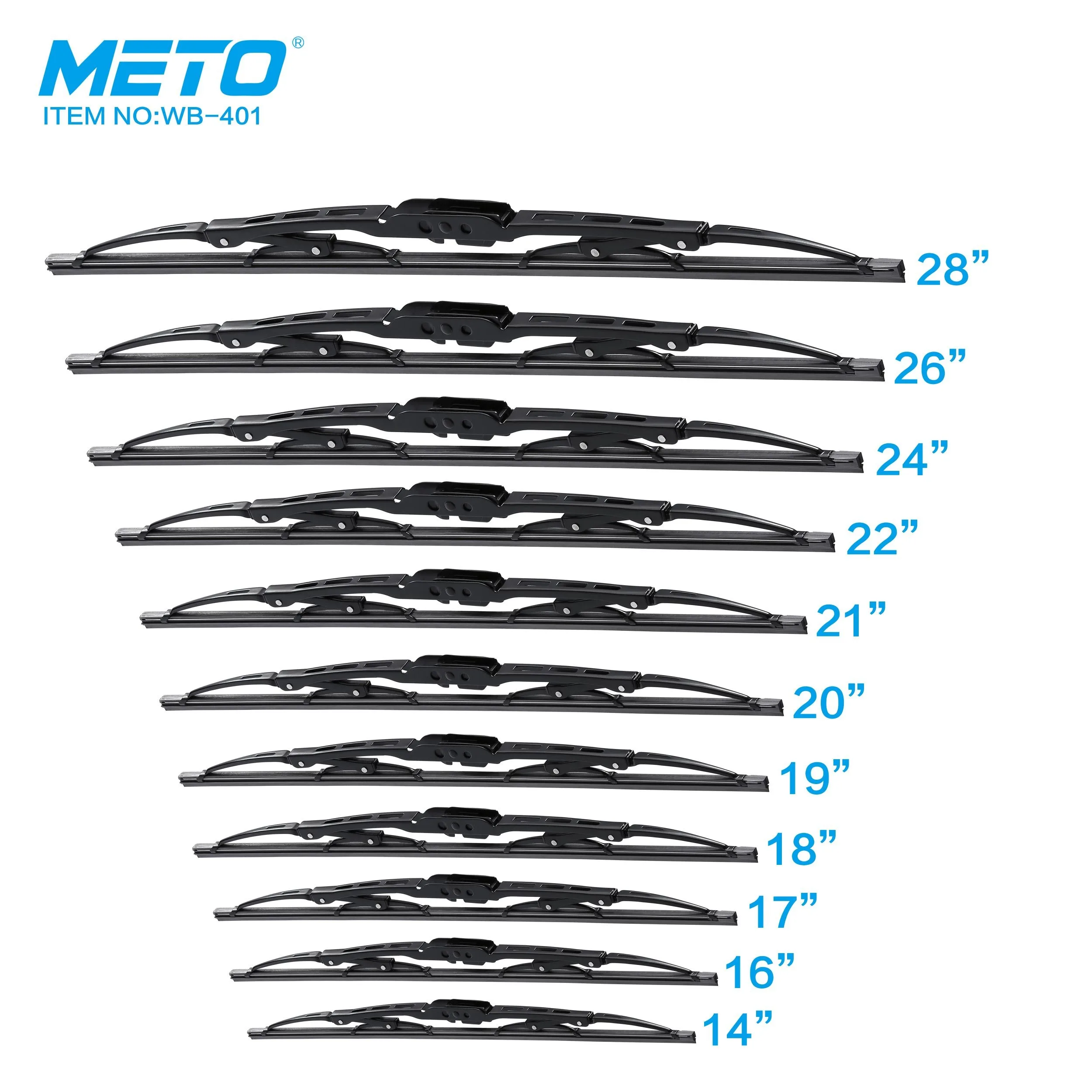 double windshield frame wiper blade rubber refill