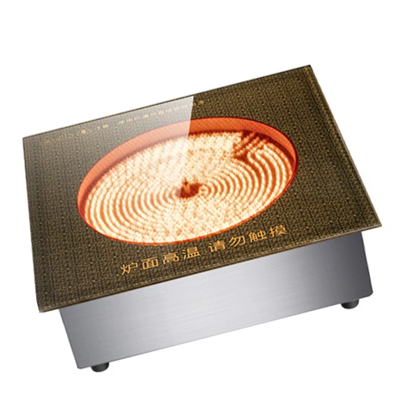 Commercial Single Burner Touch Control Rectangular 3000W 3500W Electric Board Induction Cooker
