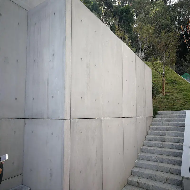 Fiber Cement Board Non-Asbestos Exterior Wall Cladding Panel Industrial Design Hotel Application Perforated