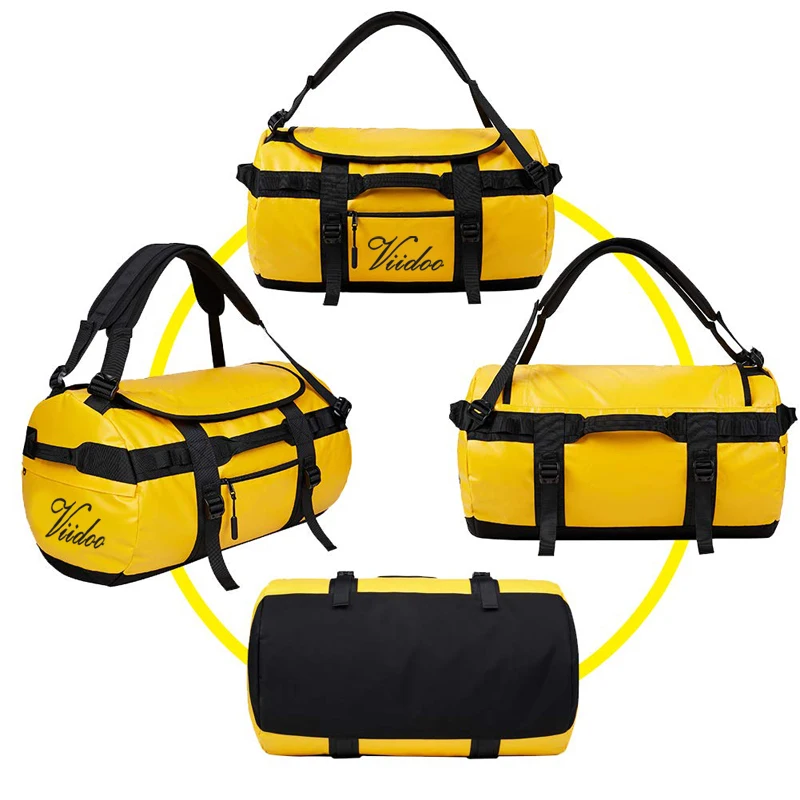 
customize small quantity waterproof gym bag holdall outdoor sports bag tarpaulin duffel bags travel backpack hiking 