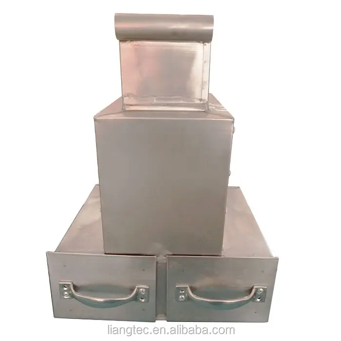 Laboratory Riffle Splitter with All Accessories and Sample Containers