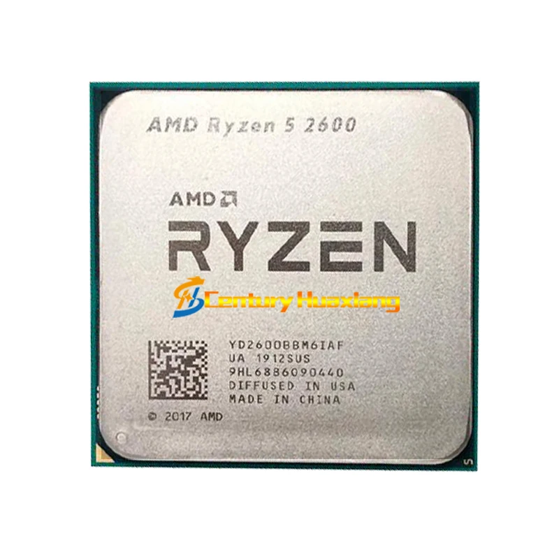 Новый процессор AMD 5 2600 R5 3 4 ГГц-3 9 ГГц шестиядерный 16 Мб 65 Вт Разъем AM4 для настольного