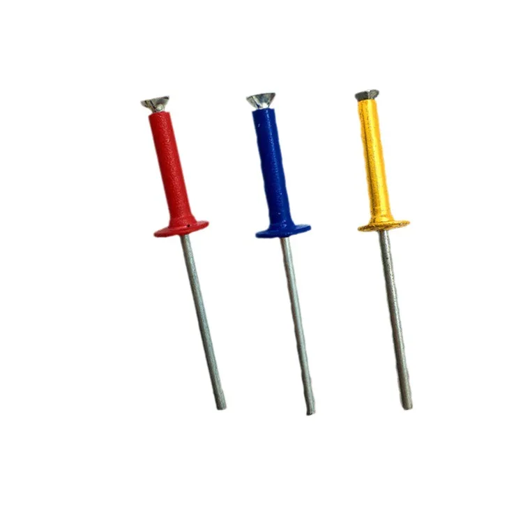 Promotion! Factory prices wholesale colored remaches pop dome head open end aluminum blind pop rivets