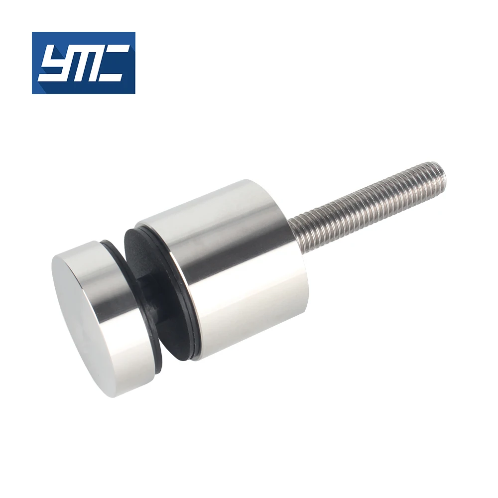Glass Standoff Stairs Fittings Hardware Sus 304stainless Steel Glass Railing Bracket Clamp Advertising Glass Nail