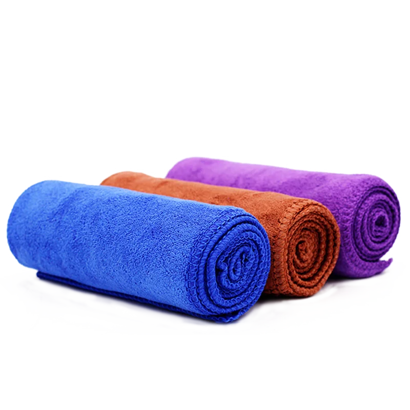 Custom Printed 300 400 GSM Car Wash Cleaning Cloth Car Drying Towel Quick Dry Microfiber Towel For Car