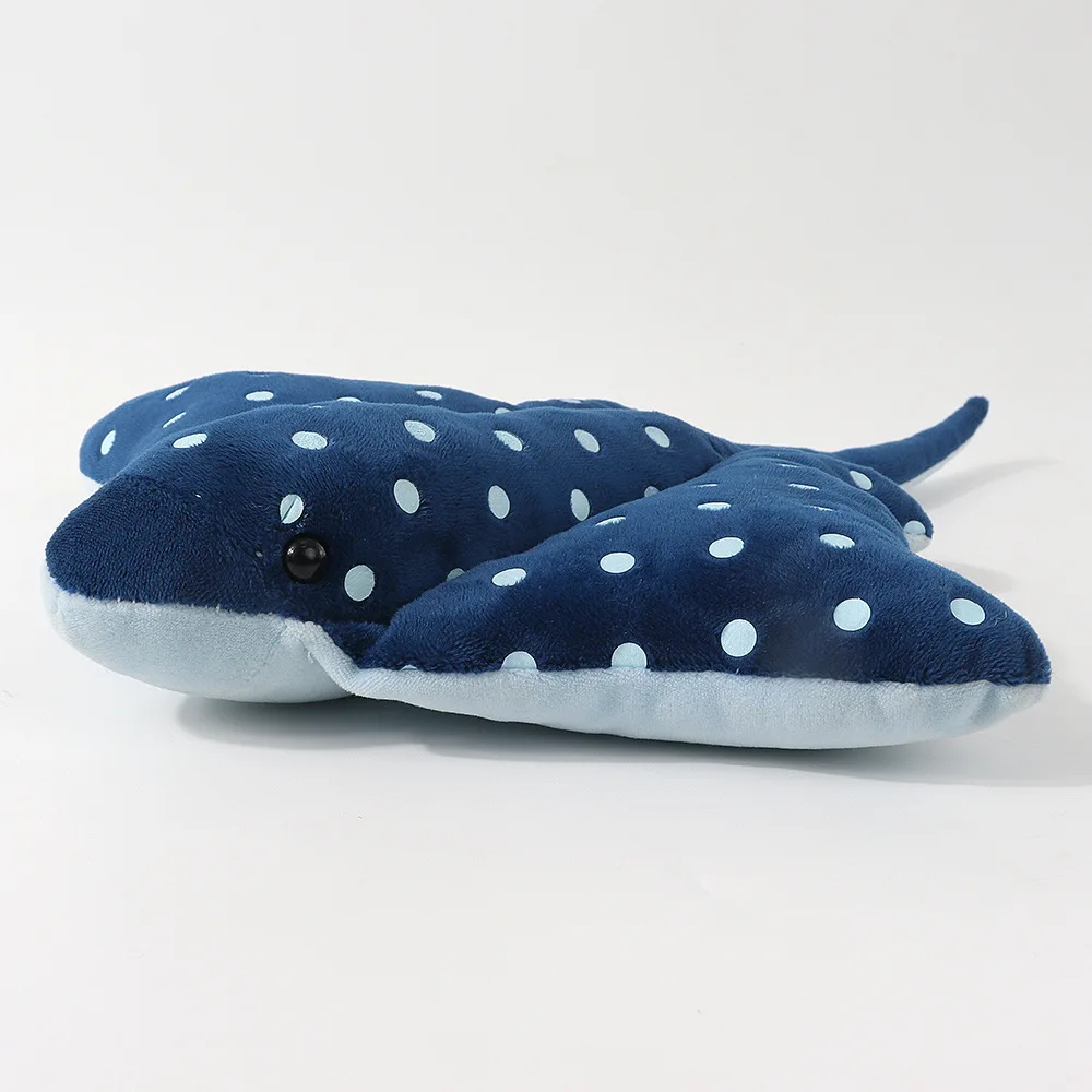 Custom 35cm ocean fish plush toys soft Manta Ray toy