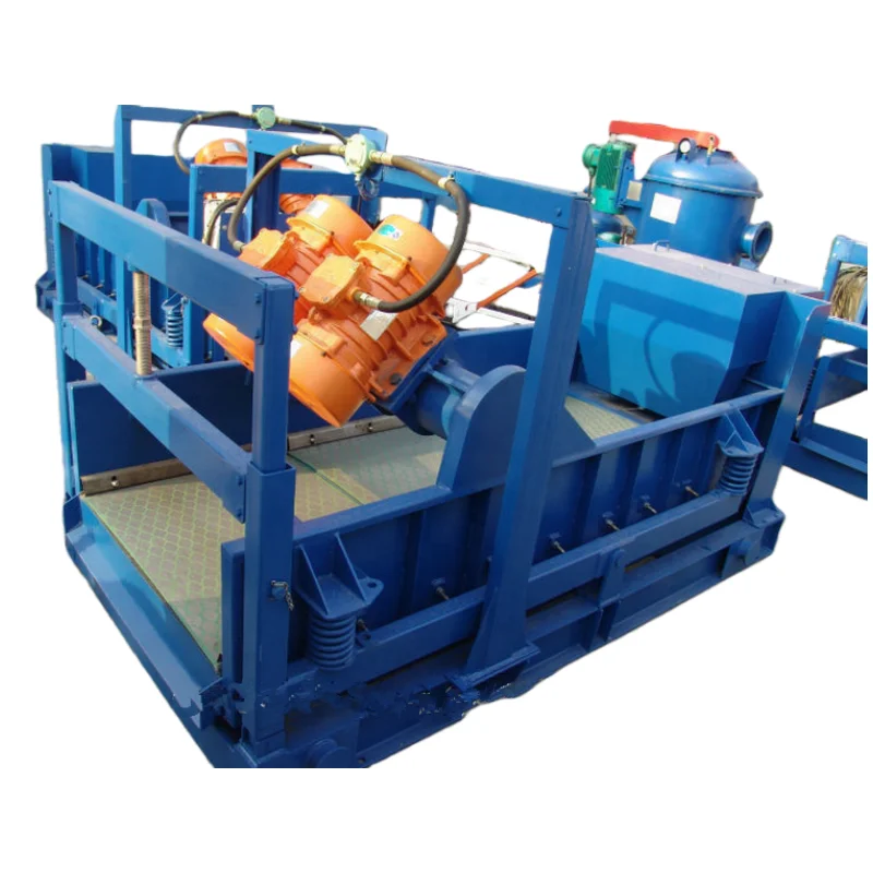 Oil Drilling Solids Control Equipment Mud Shale Shaker Straight Type Mud Shaker Screen