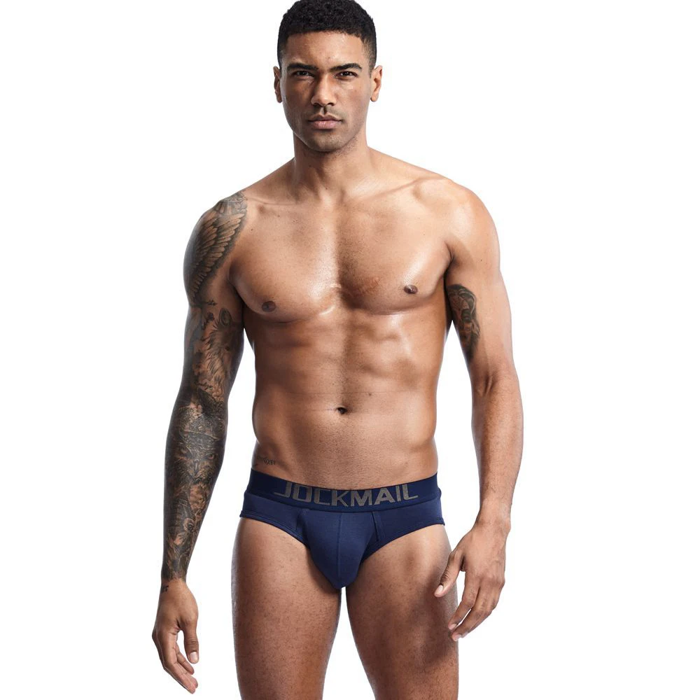 Wholesale Seamless Custom Mens Sexy Underwear High Quality 100%Cotton Tights Breathable Bikini Shorts Panty Men Boxers Brief