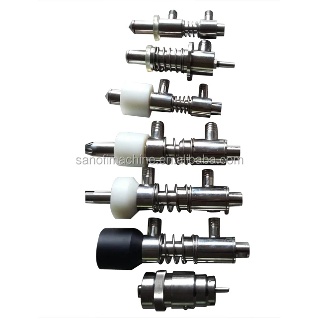 water filling machine spare parts/liquid filling nozzle valve bottle