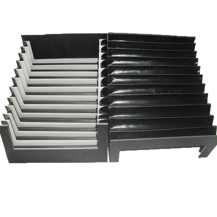 Hot Selling Dust Oil Proof Pvc Pu Bellow Cover Accordion Bellows Cover Bellows Dust Cover
