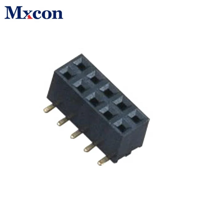 
Factory price high quality 1.27mm 2.0mm 2.54mm Pitch Straight PCB Socket 