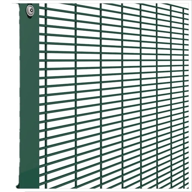 Factory price cheap 358 security fence /high quality metal barbed wire mesh anti climb 358 security fence for railway station