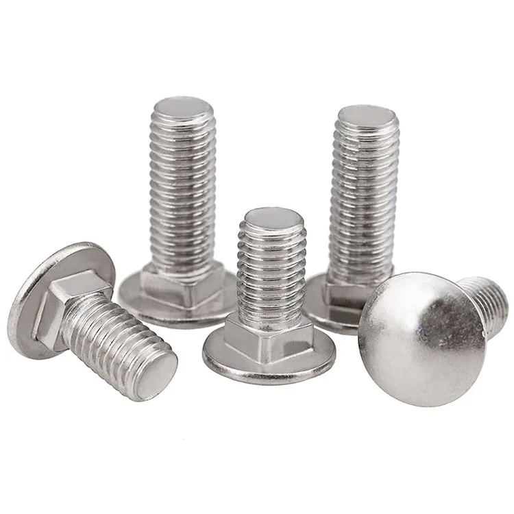 DIN603 Stainless Steel Round Head Square Neck Bolt Carriage Bolt