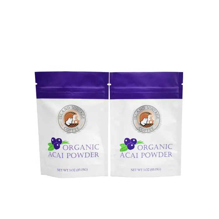 Laminated Aluminum Foil Zip Lock Bag Stand Up Pouch /matt White Foil Pouch /zip Lock Coffee Bag With Degassing Valve