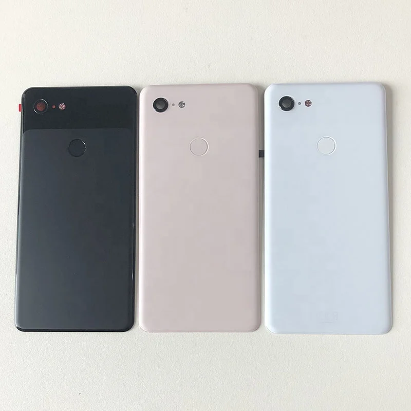 Original Battery Cover For Google Pixel 3 XL 3XL Back Glass Rear Door Housing For Google Pixel XL3 Back Housing With Fingerprint