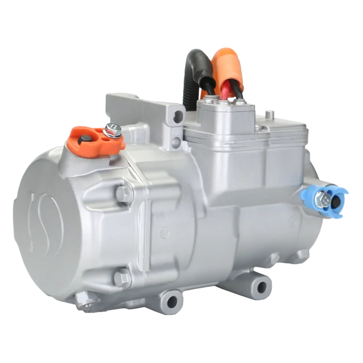 34cc Portable DC electric R134a air conditioner AC A/C srcoll compressor for electric vehicle universal type automotive factory