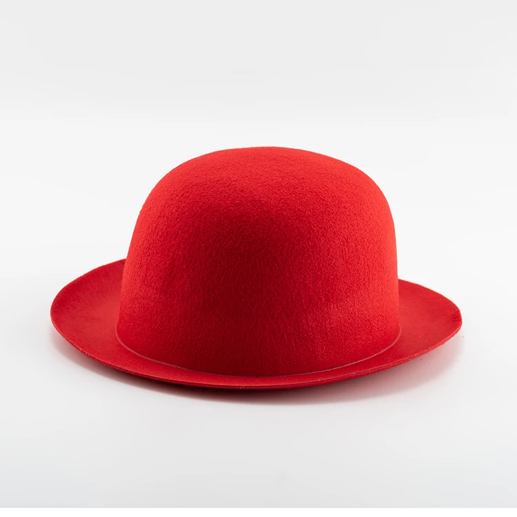 
Hot Selling Europe and America Belt Decoration 100% Polyester Felt Fedora Hat for Women 