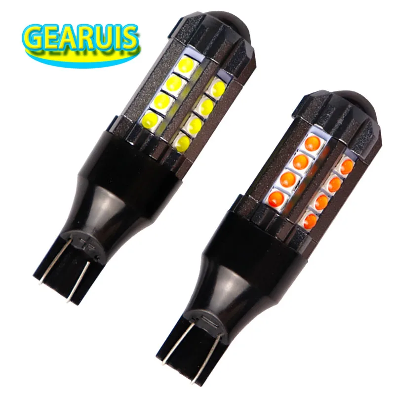 W16W T15 LED T16 Bulb Canbus Error Free Backup Reverse Led 921 912 LED Bulbs Car Lights Brake Lamp Stop Light White Red Amber