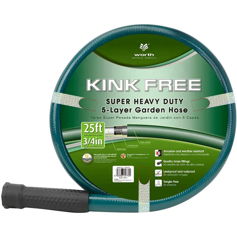 Heavy Duty Agricultural Washing Plastic Gardening Pipe Pressure Pump Garden Water Hose