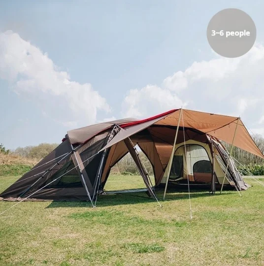Luxury Large Luxury Multi-Person Living Room Tent for Outdoor Use Party & Wedding Tent for Camping