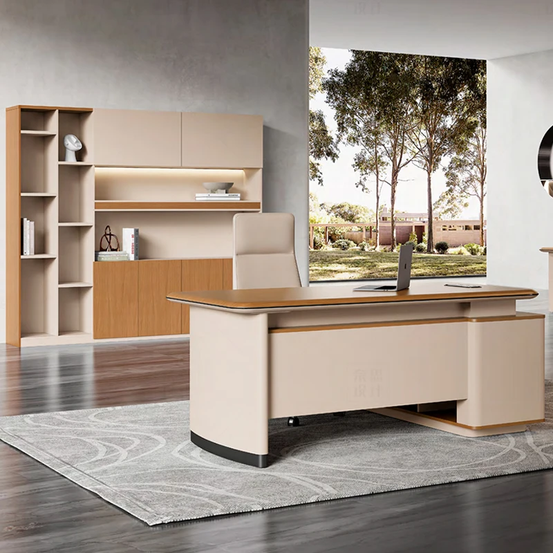 New Arrival Modern Office Furniture Executive Desk Luxury CEO Manager Office Presidential Office Executive Table