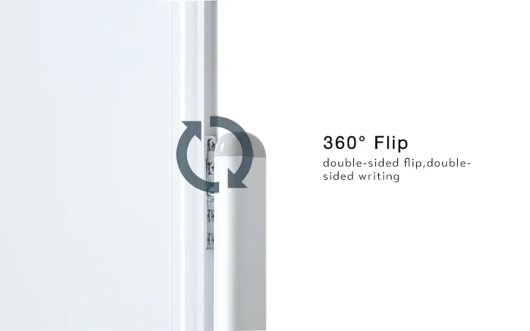 Height Adjustable Mobile whiteboard Stand