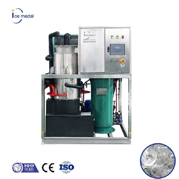 Icemdal Factory Price Automatic Tube Ice Maker Machine 1T 2ton 3 5 10 15 20 30 tons Ice Tube Making Machine for Tube Ice Plant