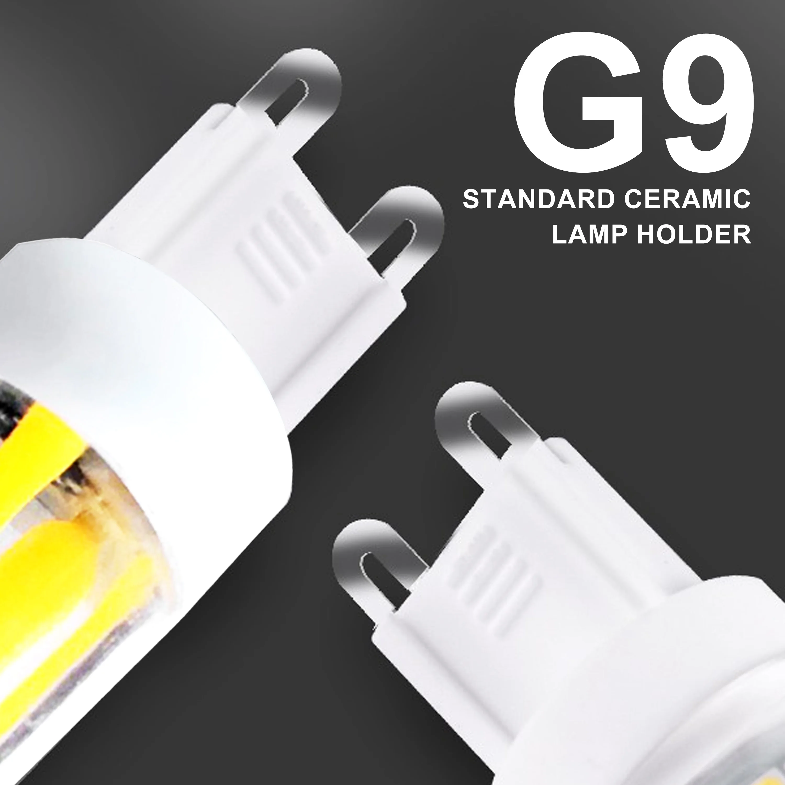 Mini G9 LED Bulb 110V 220V 2W 4W Filament COB Warm White 360 Degree Super Bright Chandelier Lamp Light Replace 20W 30W Halogen
