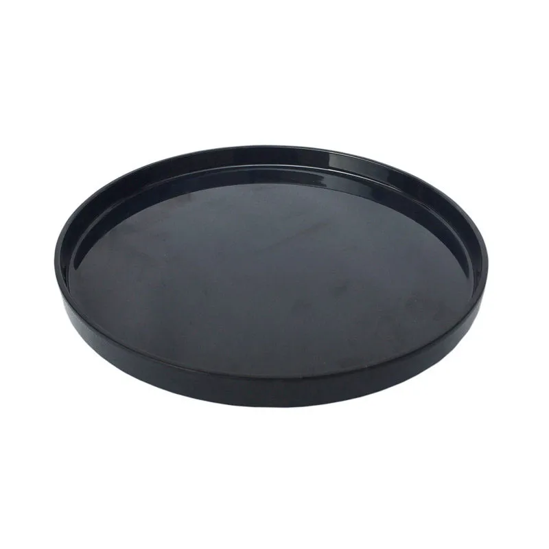 Melamine Factory Dishes Hot Sell 9 Inch black melamine plates Dinner Dessert Plates Set Dinnerware