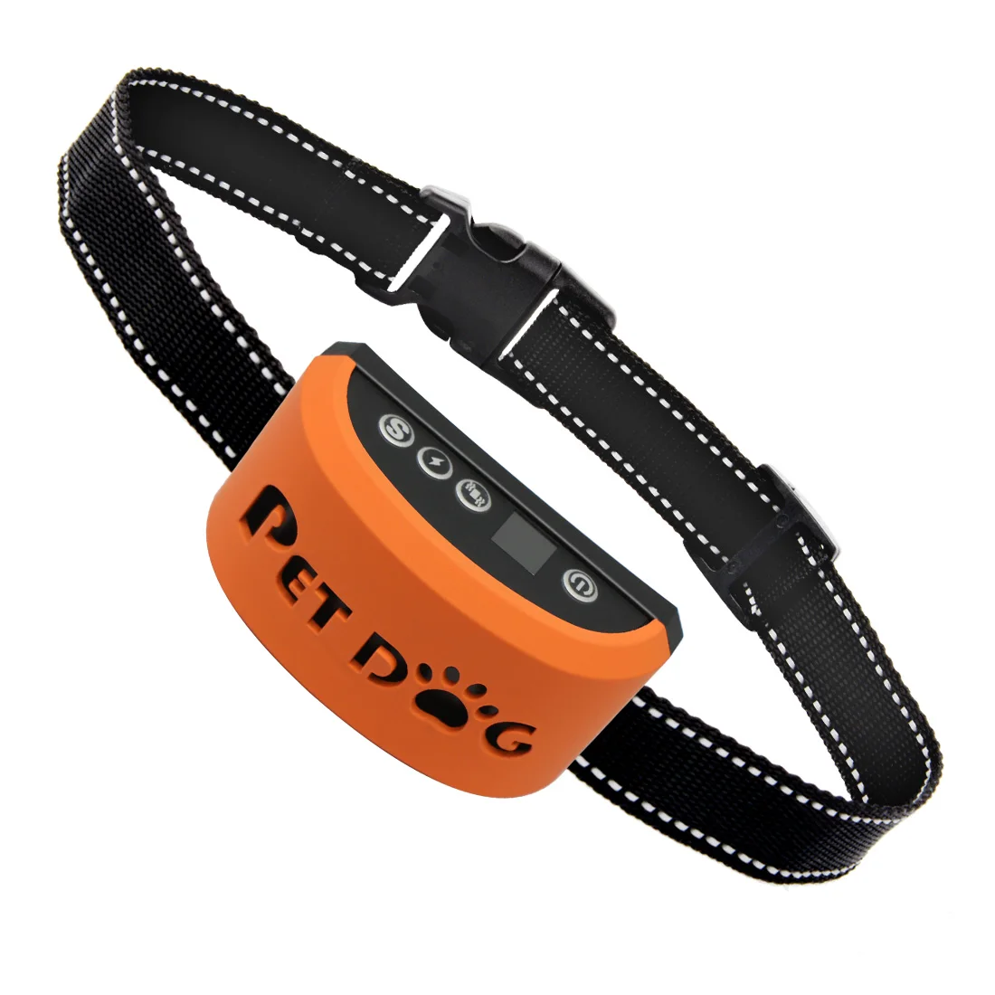 Rechargeable waterproof electric dog training bark shock collar electronic dog collar anti bark collar