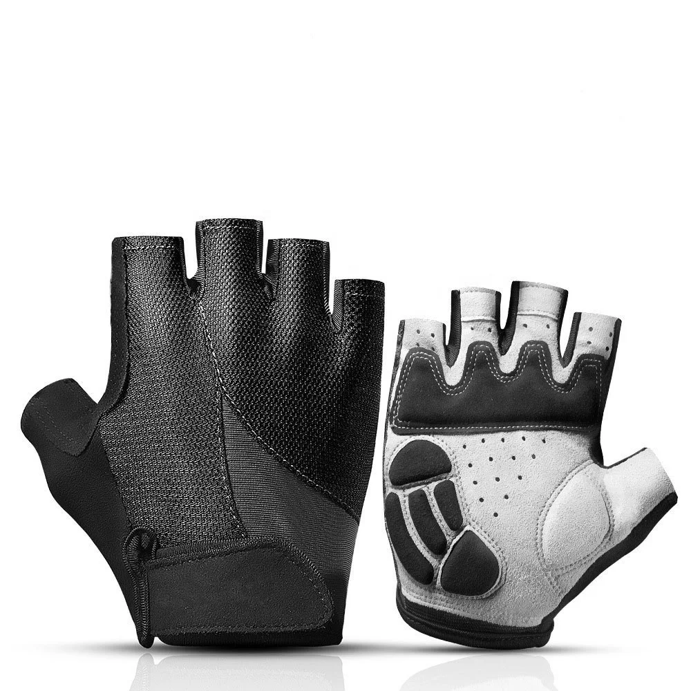 2019 New Design Half Finger Gel Bicycle Cycling Gloves For Unisex