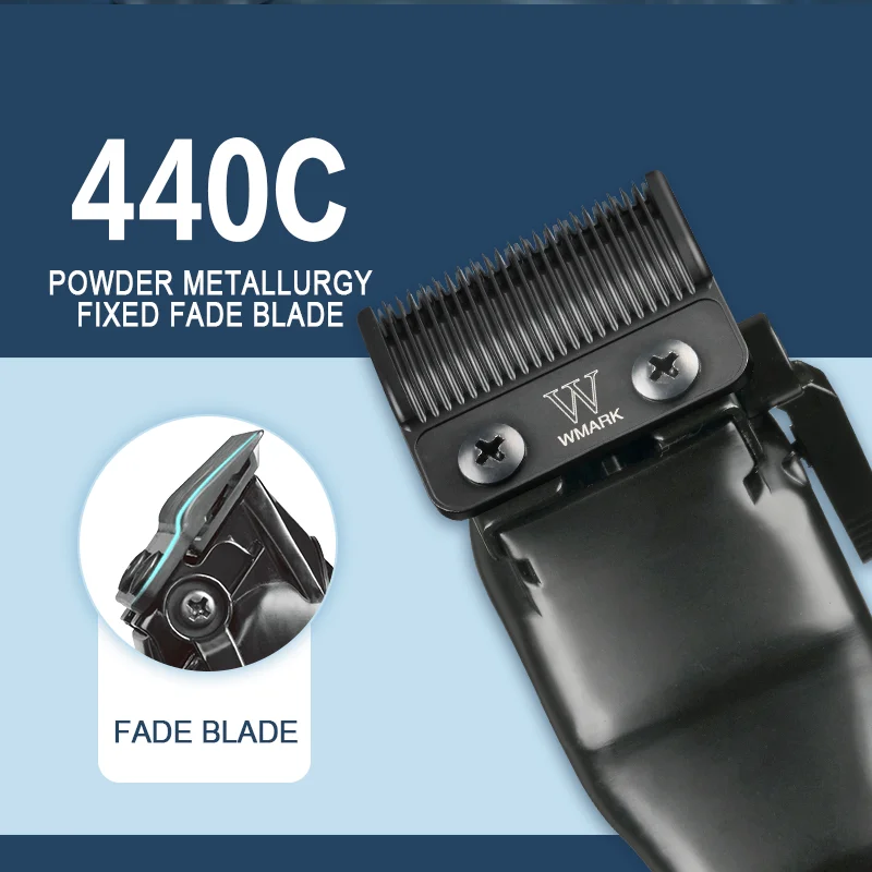 WMARK NG-119 RTS Electric Barber Salon Hair Detail Trimmer Rechargeable Hair Trimmer Clippers For Men