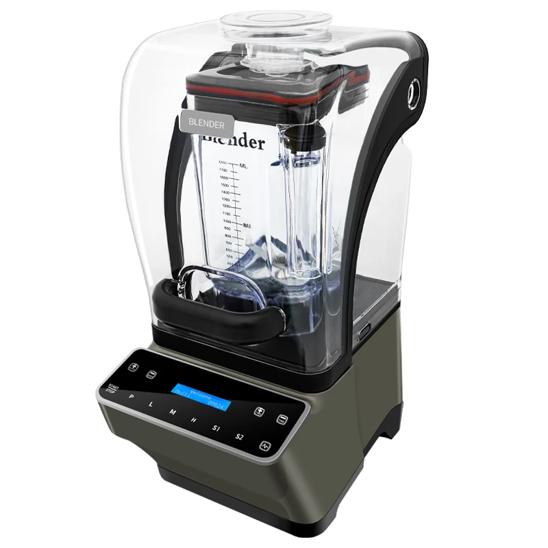 1500W 1.8L Wholesale Hotel Bar Cafes Ice cream Parlor Equipment Commercial Blender with Jar Pad Sensor