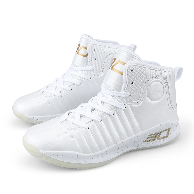 2019 New Basketball Shoes for Men Women High-Top Breathable Nonslip Basketball Sneakers Shockproof Sport Shoes