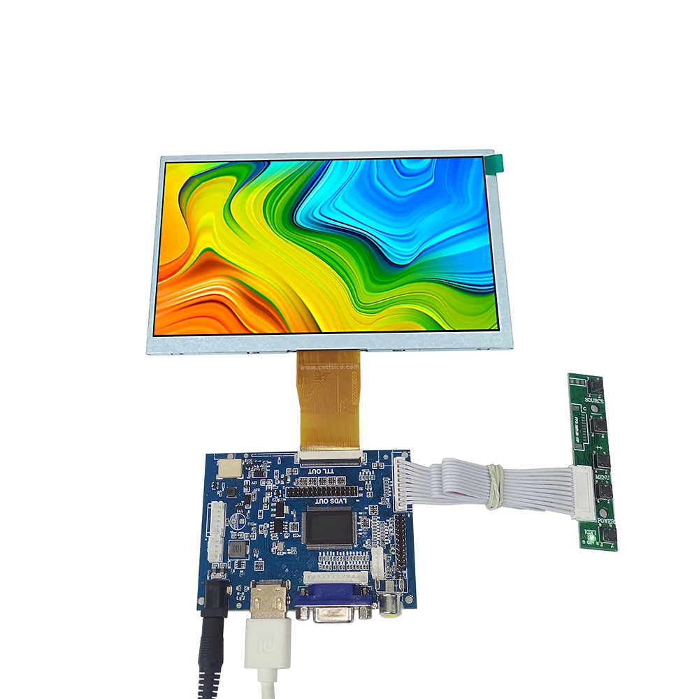 tft LCD RGB LVDS screen AT070TN94 LCD Driver controller board for RGB TTL LVDS NJ070NA-23A ZJ070NA-01B G070ACE-L01