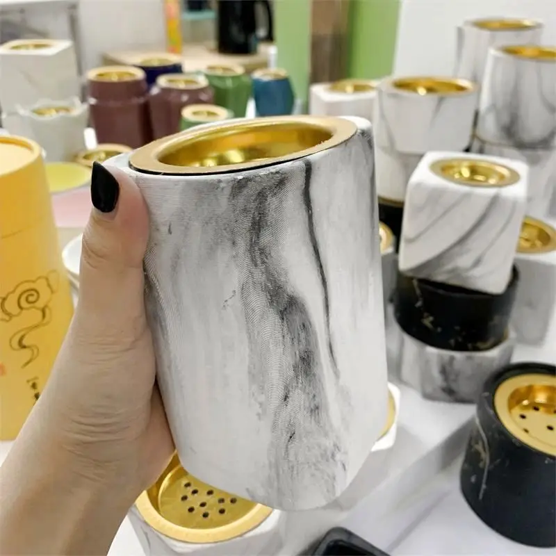 Arab Censers Muslim Incense Burner Middle East Incense Holder for Office Home Decor Ramadan Burners for Dubai Gift Arabic Decor