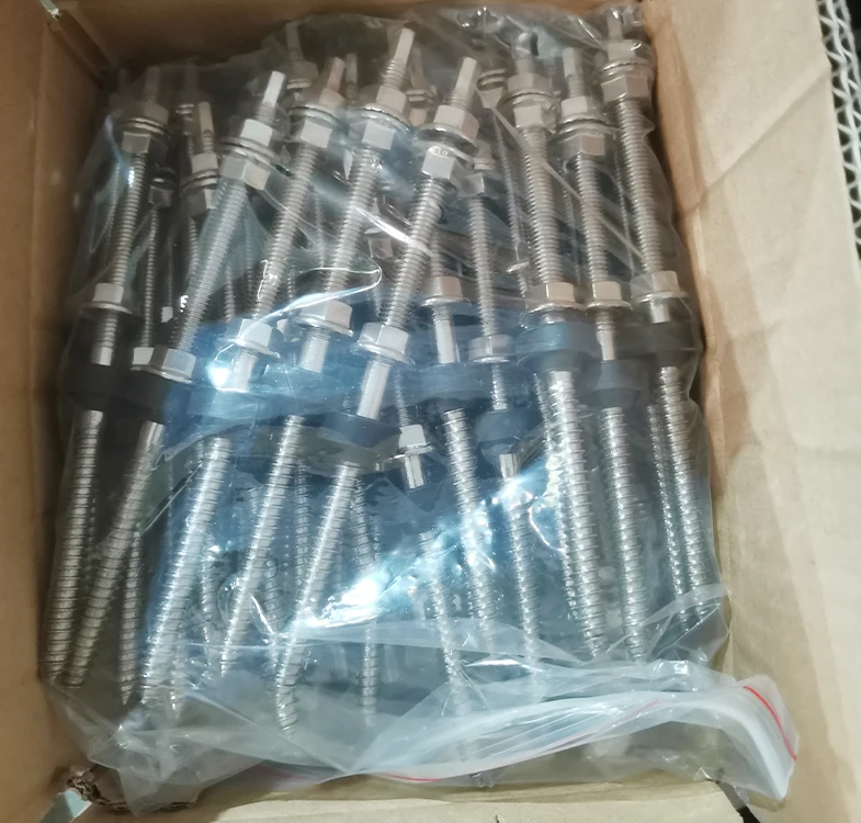 solar mounting Solar roof mounting Hanger Bolt Parafuso Prisioneiro Madeira