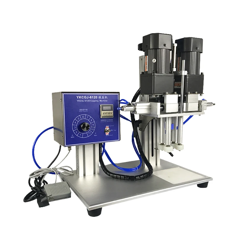 
YKCGJ-6120 Quick capping machine, duckbill capping machine pneumatic automatic capping machine 