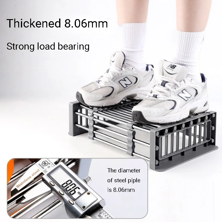 Adjustable Sink Dish Drainers Drain Basket Kitchen Organizer Stainless Steel Dish Drying Rack Extend Sink Rack